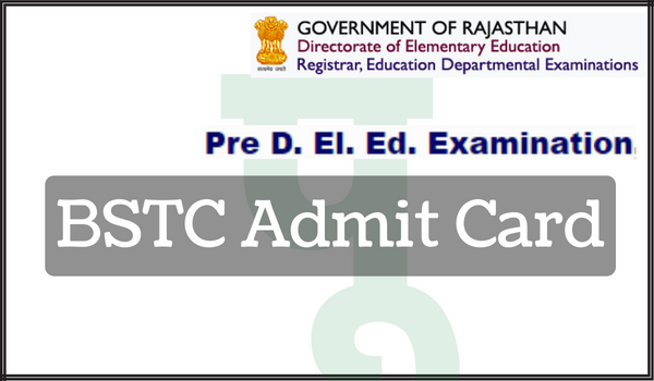 BSTC Admit Card