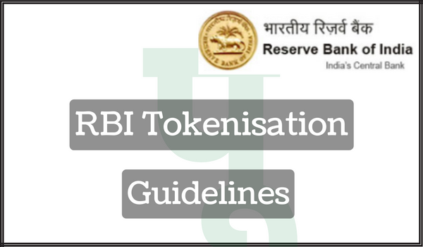 RBI Tokenisation guidelines