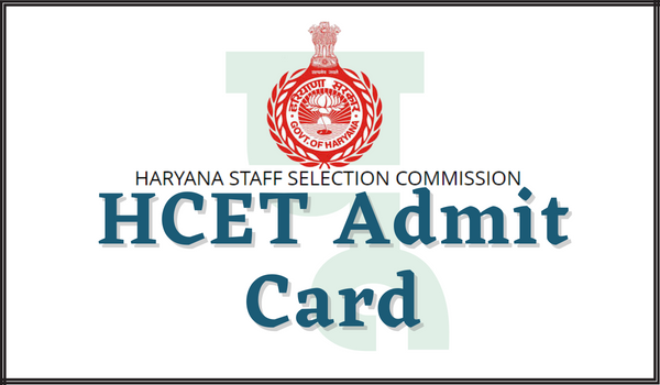 HCET Admit card