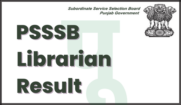 PSSSB-Librarian-Result