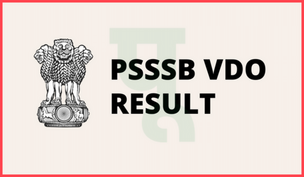 PSSSB VDO result