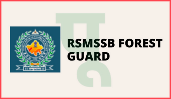 RSMSSB Forest guard result