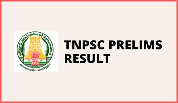 TNPSC Prelims Result