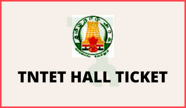 TNTET Hall ticket