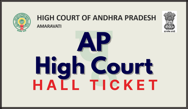 AP High Court Hall ticket