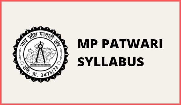 MP Patwari Syllabus