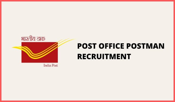 Post Office Postman Recruitment
