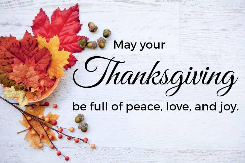 Happy Thanksgiving wishes