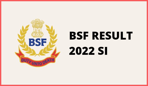 BSF Result 2023