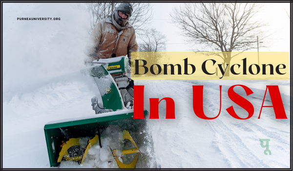 Bomb Cyclone in USA