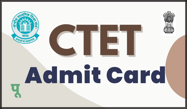 CTET Admit card