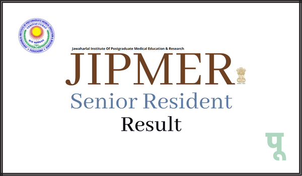 JIPMER-Senior-Resident-Result
