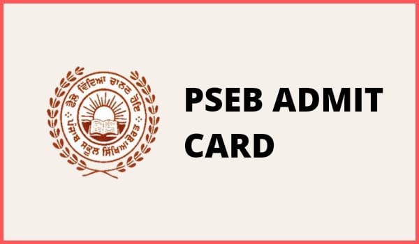 PSEB Admit Card