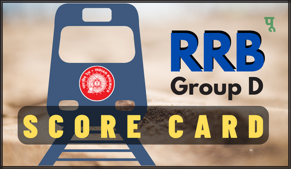 RRB Group D Score Card