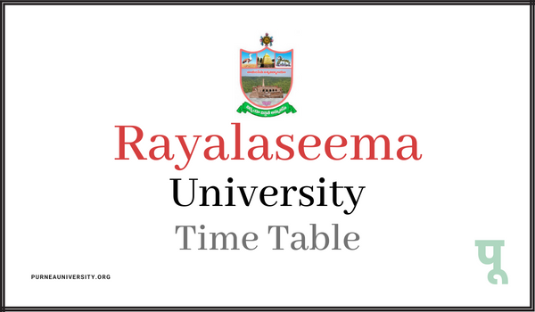 Rayalaseema-University-Time-Table