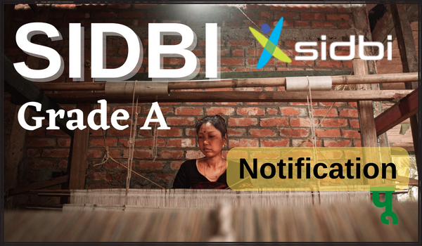 SIDBI Grade A Notification