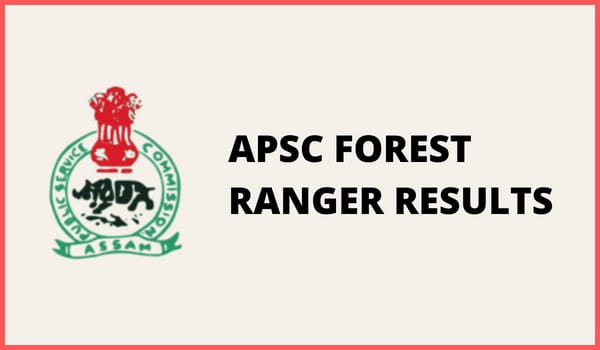 APSC Forest Ranger Result