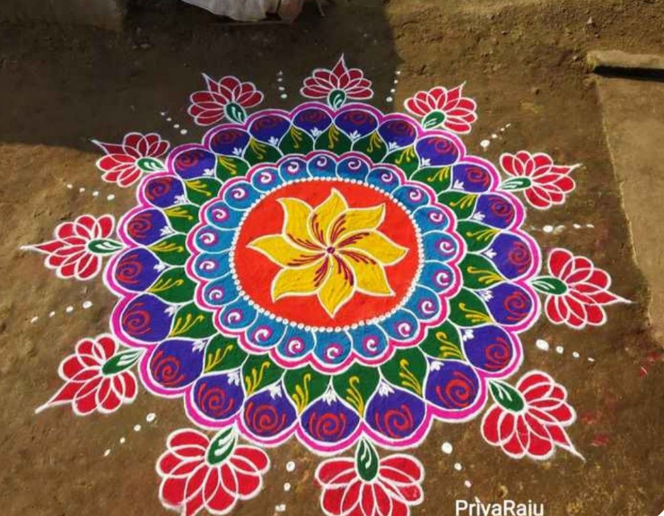 Happy Sankranti Rangoli