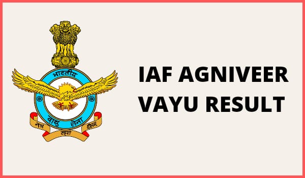 IAF Agniveer Vayu Result