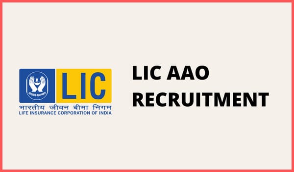 LIC AAO Recruitment