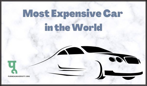 Most Expensive Car in the World