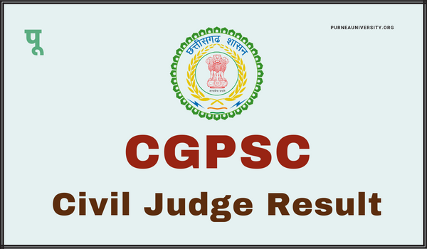 CGPSC Civil Judge Result