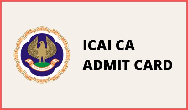 ICAI CA Admit Card
