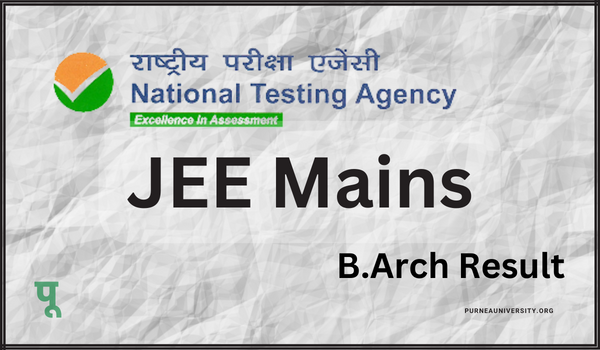 JEE Mains B.Arch Result