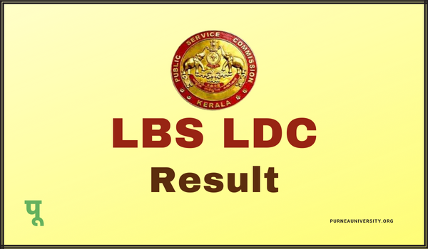 LBS LDC Result