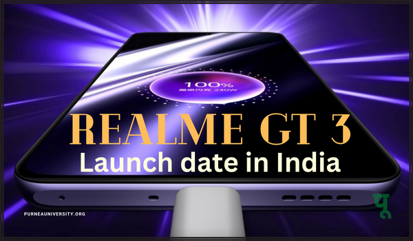 Realme GT 3 Launch date in India