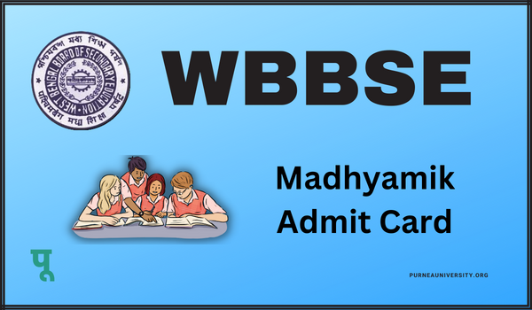 WBBSE Madhyamik Admit Card