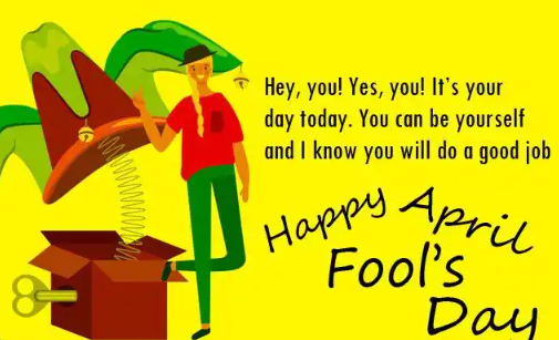 April Fool's day wishes