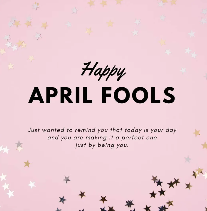 April Fool's day status