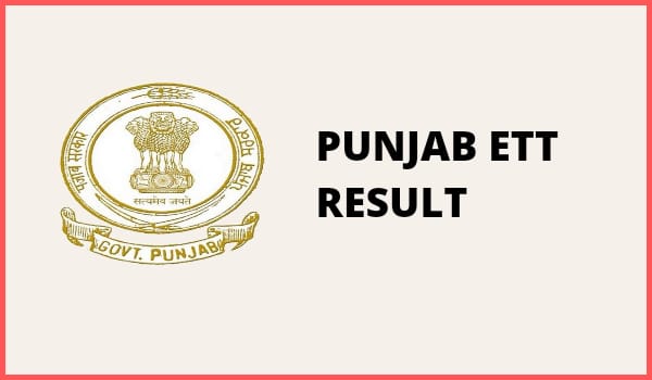 Punjab ETT Result