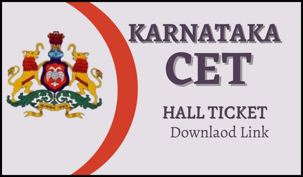 KCET Hall Ticket