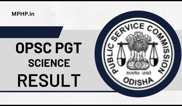 OSSC PGT Science Result