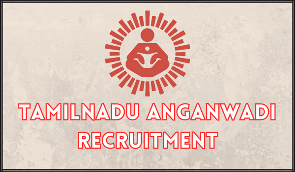 Tamilnadu Anganwadi Recruitment