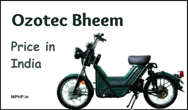 Ozotec Bheem Price in India