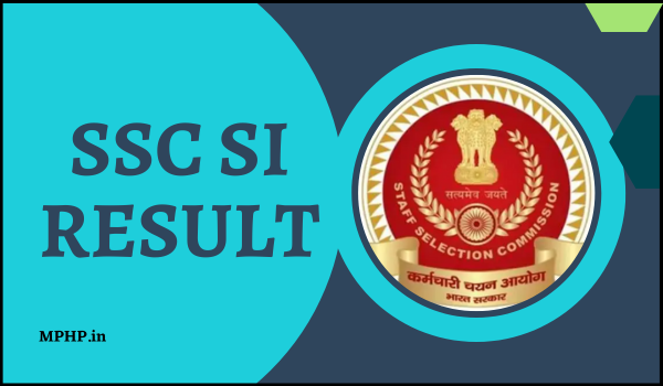 SSC SI Result